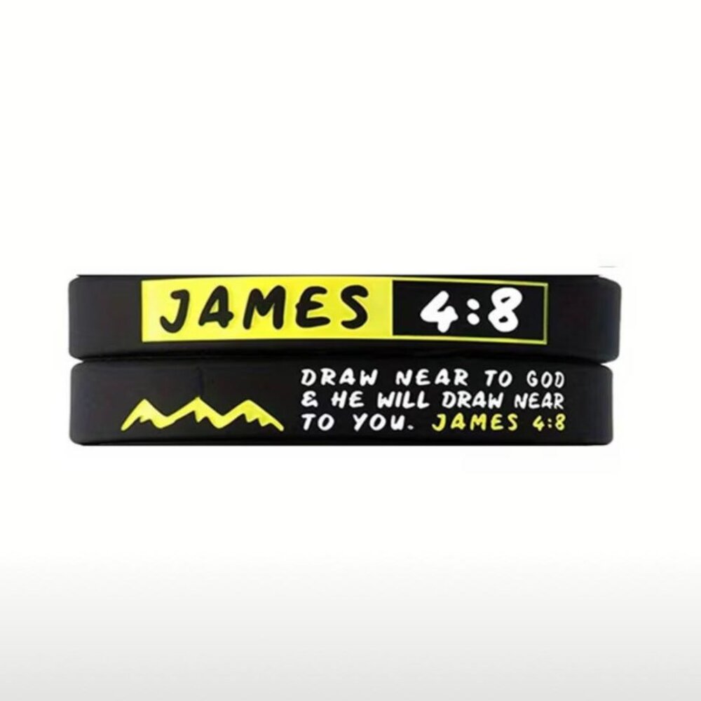 NEW - FAITH COLOR NEON VERSE BRACELETS - 4 COLORS OPTIONS (1PC) - Picture 3 of 7